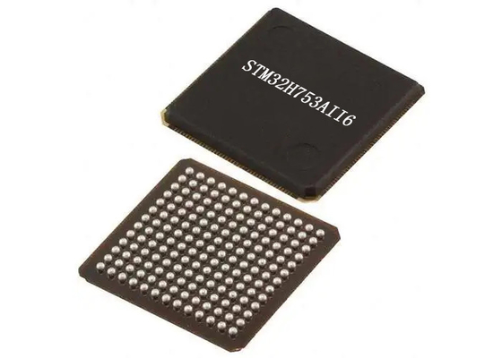 Il supporto di superficie STM32H753AII6 del Unico centro 169-UFBGA ha incastonato i microcontroller IC
