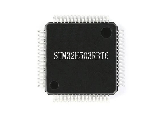 Flash di IC 128KB del microcontroller del microcontroller MCU STM32H503RBT6 LQFP64 250MHz