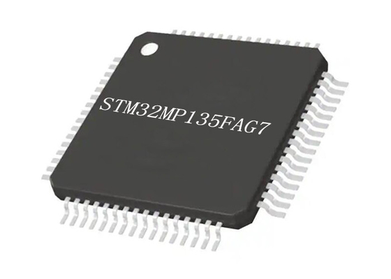 Pacchetto incluso del microcontroller MCU QFP di IC STM32MP135FAG7 dei microprocessori