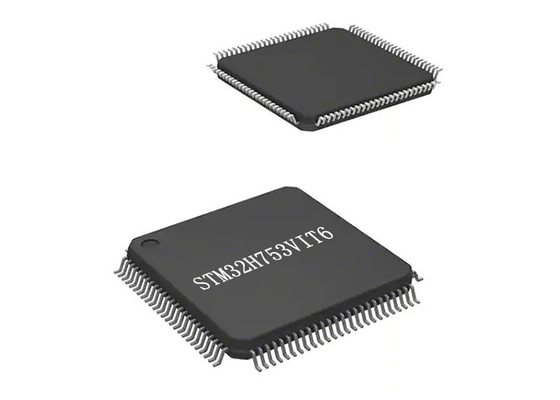 Supporto di superficie di IC STM32H753VIT6 480MHz 100-LQFP del microcontroller dell'ARM Cortex