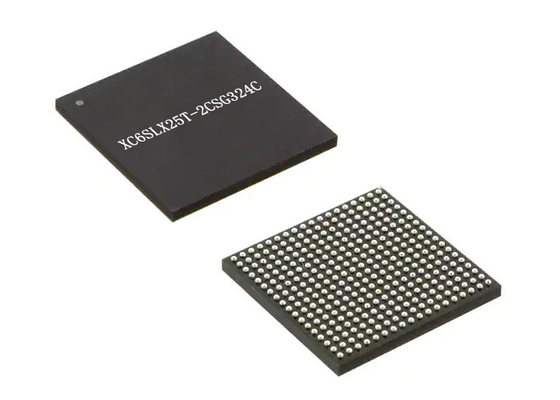 Gate array programmabile IC del campo del chip XC6SLX25T-2CSG324C Spartan-6 LXT di IC