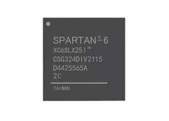 Gate array programmabile 324CSPBGA del campo del chip XC6SLX25-2CSG324I del circuito integrato