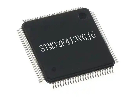 Microcontroller IC del Unico centro di 32 bit del microcontroller MCU STM32F413VGJ6