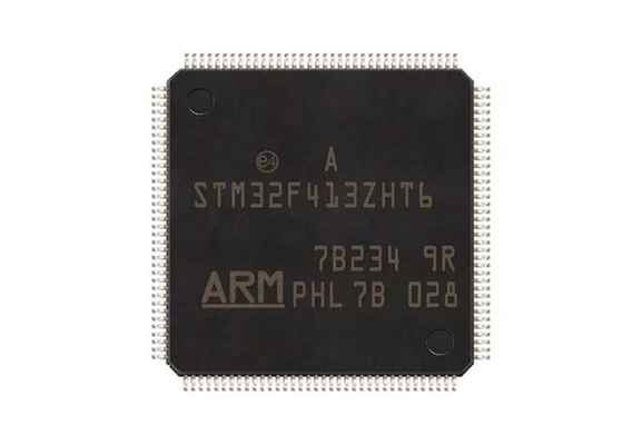 il supporto di superficie STM32F413ZHT6 di 100MHz 144-LQFP ha incastonato i microcontroller IC