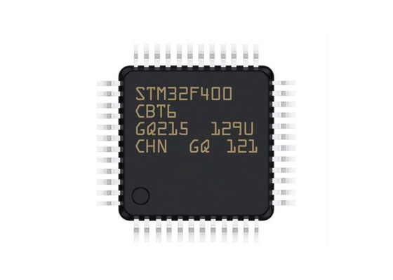 Il supporto di superficie del microcontroller MCU STM32F400CBT6 ha incastonato i microcontroller