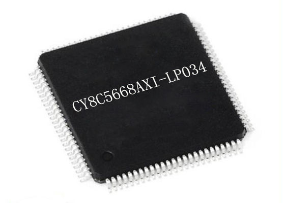 67MHz sistema programmabile del microcontroller MCU CY8C5668AXI-LP034 sul chip 100TQFP