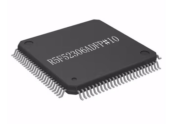 Supporto ISTANTANEO della superficie 100-LFQFP di IC R5F52306ADFP#10 54MHz 256KB del microcontroller