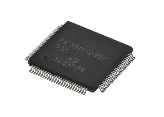 chip del microcontroller MCU 64TQFP IC di IC PIC32MX695F512H-80V/PT dei microcontroller 32Bit