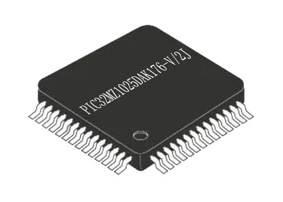 Microcontroller istantaneo MCU 176LQFP di IC PIC32MZ1025DAK176-V/2J del microcontroller 1MB