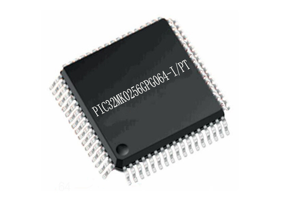 120MHz chip di IC 64TQFP IC del microcontroller del microcontroller MCU PIC32MK0256GPG064-I/PT