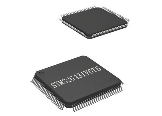 170MHz centro di IC 100LQFP dei microcontroller del microcontroller MCU STM32G431V6T6 il singolo