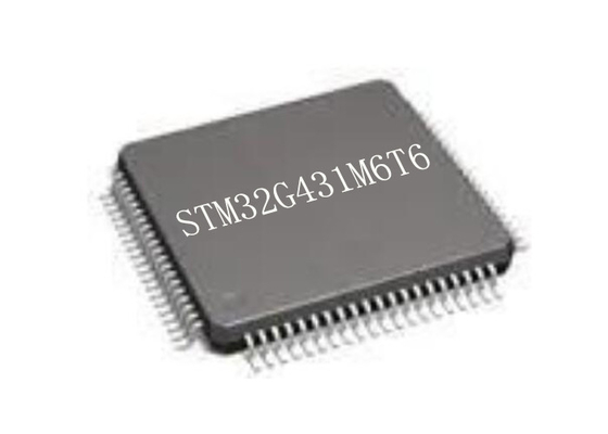 Chip del microcontroller del microcontroller MCU 80LQFP 32Bit del BRACCIO Cortex-M4 STM32G431M6T6