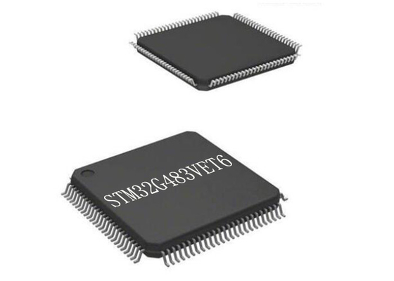 Singolo FLASH del centro 512KB del microcontroller MCU 100LQFP 32Bit RISC del centro STM32G483VET6