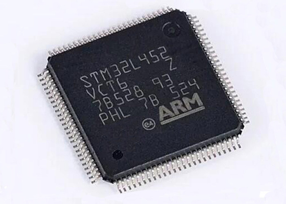 Microcontroller ultrabasso IC del microcontroller MCU LQFP100 di potere MCU STM32L452VCT6