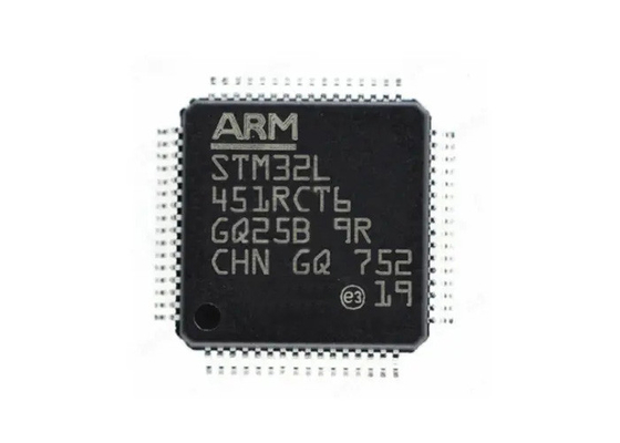 STM32L451RCT6 Microcontrollore MCU 32 bit Microcontrollori a singolo nucleo 80 MHz MCU incorporato