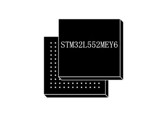 Microcontroller IC del centro del microcontroller MCU 81WLCSP di potere basso STM32L552MEY6 singolo