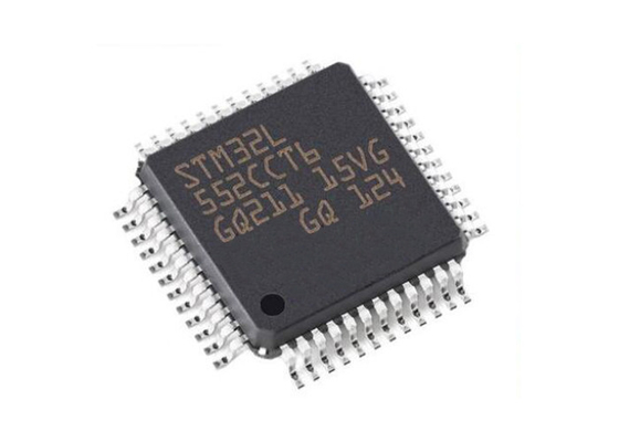 32Bit il singolo centro STM32L552CCT6 ARMA il microcontroller MCU 110MHz di Cortex-M33 48LQFP