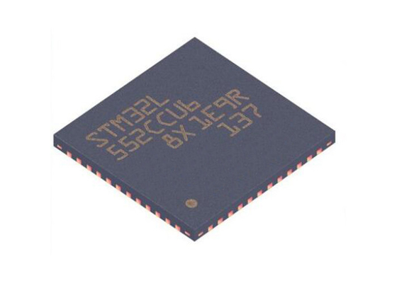 Centro di rendimento elevato 48UFQFPN 32Bit del microcontroller MCU STM32L552CCU6 il singolo