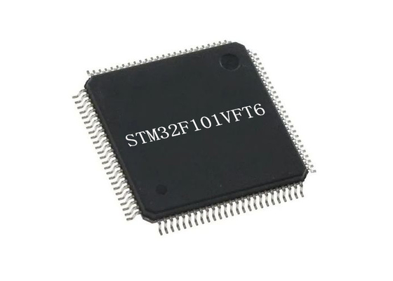 Singolo chip del microcontroller del microcontroller MCU LQFP100 36MHz del centro STM32F101VFT6