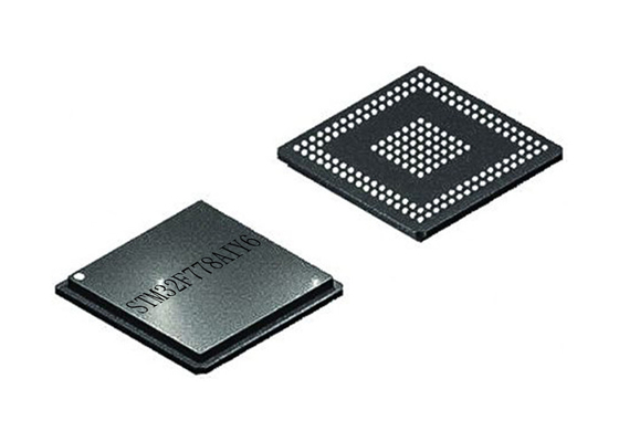 Il microcontroller MCU STM32F778AIY6 ARMA il chip 180UFBGA del microcontroller Cortex-M7
