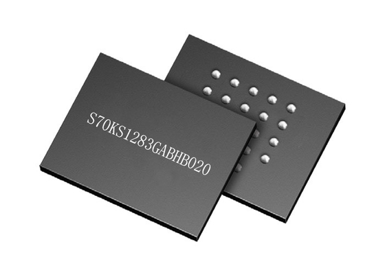 Memoria elettronica IC dei circuiti integrati S70KS1283GABHB020 200MHz 35ns PSRAM