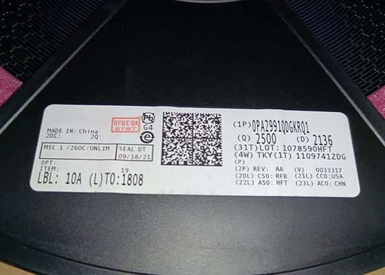 OPA2991QDGKRQ1 Ferrovia--ferrovia per tutti gli usi automobilistica 8-VSSOP del circuito dell'amplificatore 2