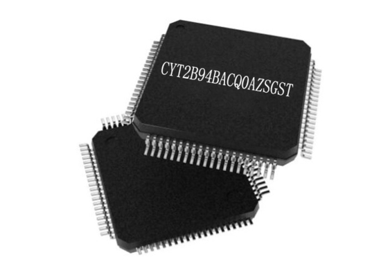 Microcontroller IC del microcontroller MCU CYT2B94BACQ0AZSGST LQFP80 32Bit Dual Core