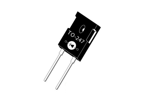 Diodi del chip TO-247-2 del circuito integrato di Schottky MSC020SDA120B del carburo di silicio