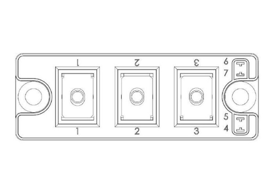 Modulo automobilistico dei diodi SiC della gamba dei moduli MSCDC150A170D1PAG 150A di alimentazione di fase IGBT