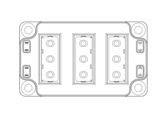 Moduli IGBT automotive MSCSM170DUM039AG Array MOSFET sorgente comune a 2 canali N