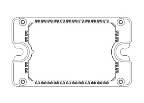 del Mosfet 4N-Channel di matrice MSCSM170HM23CT3AG del ponte modulo di potere pieno del MOSFET sic 602W