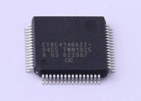 I singoli microcontroller del centro CY8C4146AZI-S455 scheggiano il chip del circuito integrato 48MHz