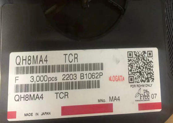 Il Mosfet del chip QH8MA4TCR del circuito integrato allinea il supporto della superficie dei transistor 8-SMD di 30V 9A