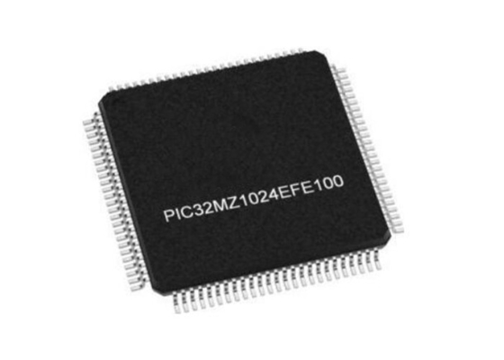 Centro MCU 100-TQFP 200MHz di IC PIC32MZ1024EFE100-I/PT 32Bit del microcontroller il singolo