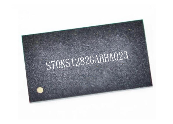 Chip di memoria IC S70KS1282GABHA023 200MHz Pseudo SRAM Memoria IC 24-FBGA