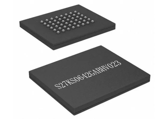 Memoria IC 64Mbit HyperBus di S27KS0642GABHV023 CI Chip Pseudo SRAM 200 megahertz