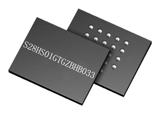 FLASH NÉ chip di memoria del chip 200MHz 24-FBGA del circuito integrato S28HS01GTGZBHB033