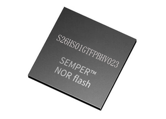 FLASH NÉ chip ad alta velocità di IC S26HS01GTFPBHV023 166MHz CMO 24-FBGA IC di memoria