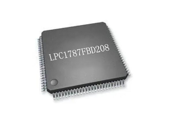 120MHz microcontroller istantaneo IC 208-LQFP del microcontroller MCU LPC1787FBD208 512KB