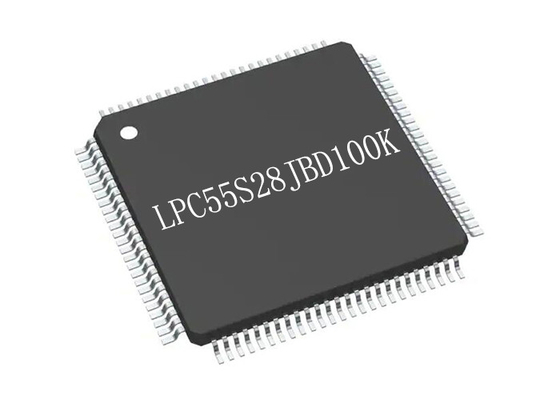 Il microcontroller MCU 100-LQFP di LPC55S28JBD100K ARMA il chip del microcontroller Cortex-M33