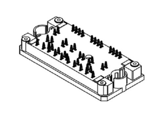 moduli automobilistici trifase dei moduli 1200V 81W IGBT del modulo NXH25T120L2Q1PG IGBT di TNPC