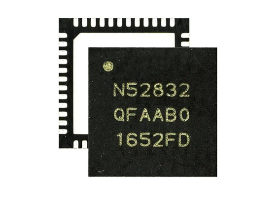 Sistema di NRF52832-QFAB-G-R BT IC rf su un chip 48-VFQFN BT 5,3 SoC