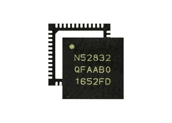 Sistema multiconduttore di BT IC 2.4GHz 48-VFQFN NRF52832-QFAA-G-R7 del ricetrasmettitore di rf