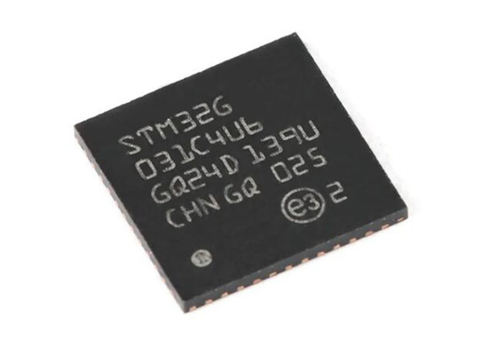 Centro STM32G031C4U6 dei circuiti integrati elettronici del microcontroller il singolo