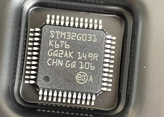 Singolo supporto di superficie del microcontroller MCU 32-LQFP del centro STM32G031K6T6