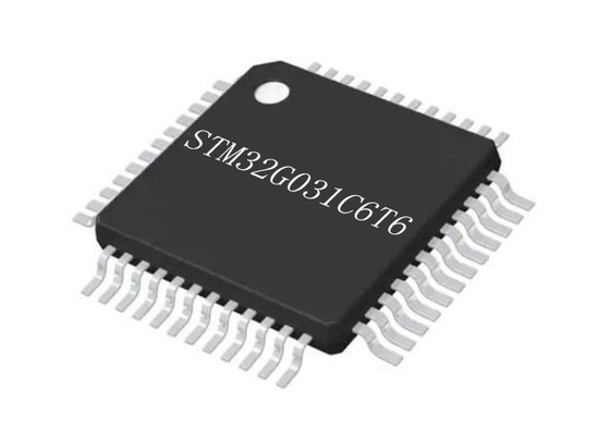 i singoli microcontroller del centro 32Bit scheggiano il microcontroller MCU di STM32G031C6T6 48-LQFP