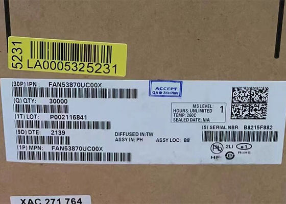 FAN53870UC00X 20-XFBGA Chip a circuito integrato a basso Iq Chip di gestione dell'alimentazione