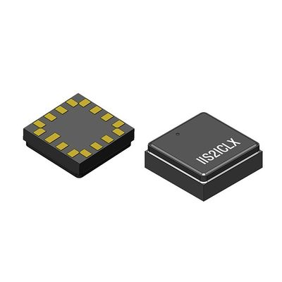 Sensore di movimento inclinometro digitale a 2 assi IIS2ICLXTR IC in package LGA-16