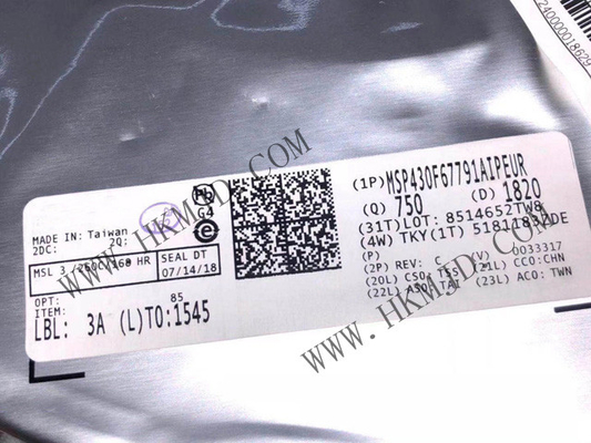 Microcontrollore MCU MSP430F67791AIPEUR Microcontrollore flash a bassa potenza a 16 bit 16MHz