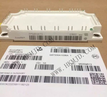 Moduli IGBT per autoveicoli FP50R12KT3 Modulo IGBT Invertitore trifase 1200V 75A 280W Modulo montato sul telaio